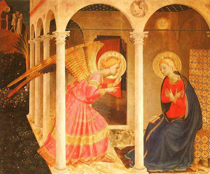 Fra Angelico Annunciation Germany oil painting art